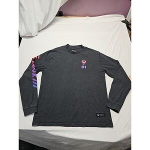 RARE Xbox 01 Sunset Promo Long Sleeve Gamer Shirt Size Large